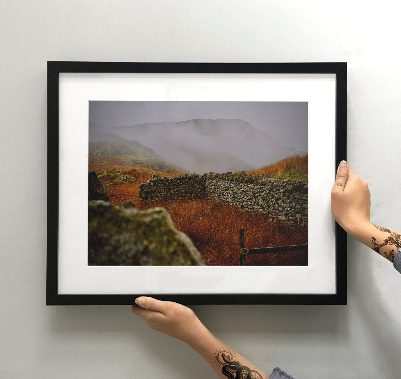 Lake District Heritage Art print