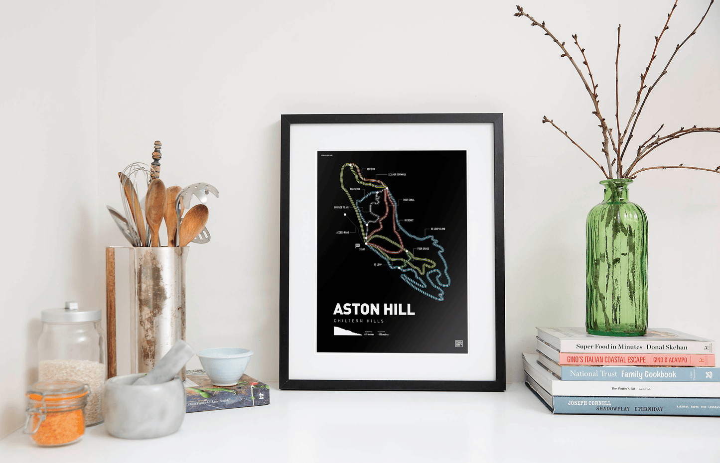 Aston Hill Bike Park Kunstdruck