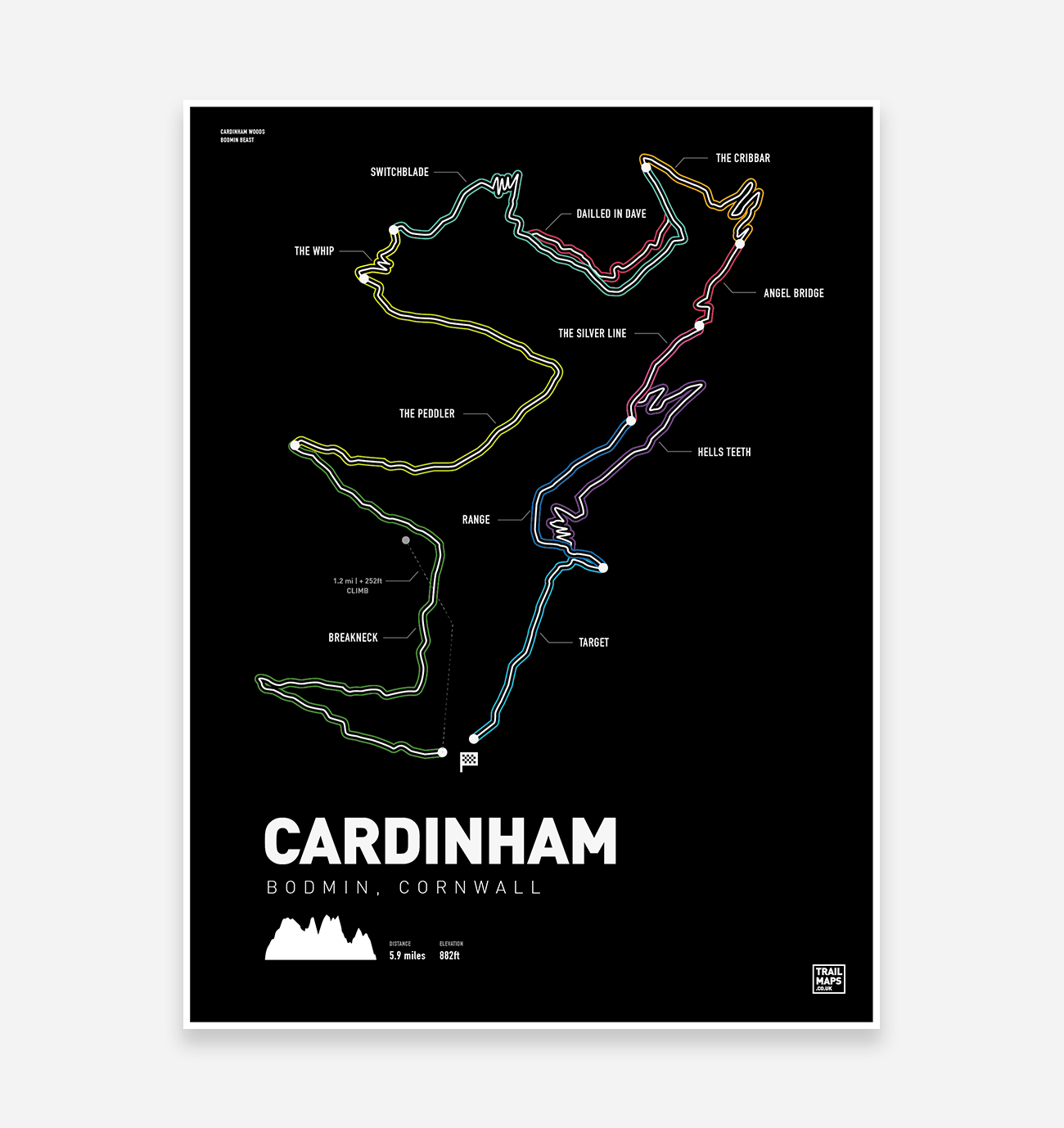 Cardinham discount woods mtb