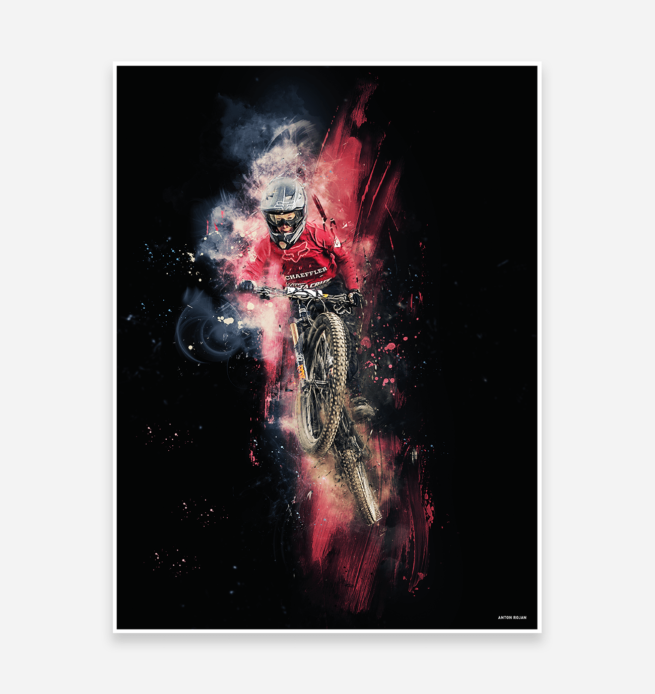 Mountainbike-Foto-Retusche-Grafik