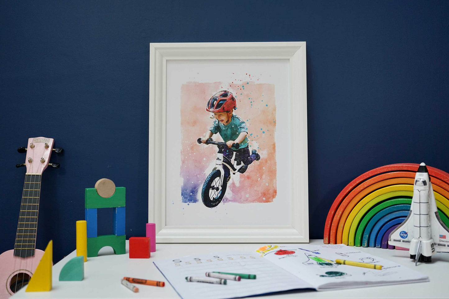 Motocross-Foto-Retusche-Grafik