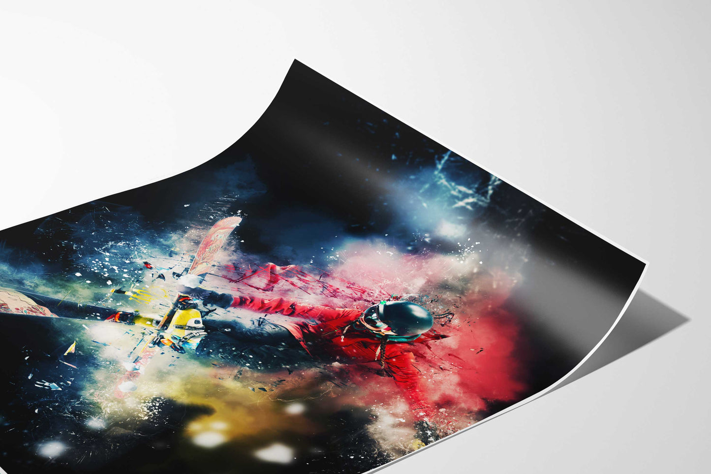 Motocross-Foto-Retusche-Grafik