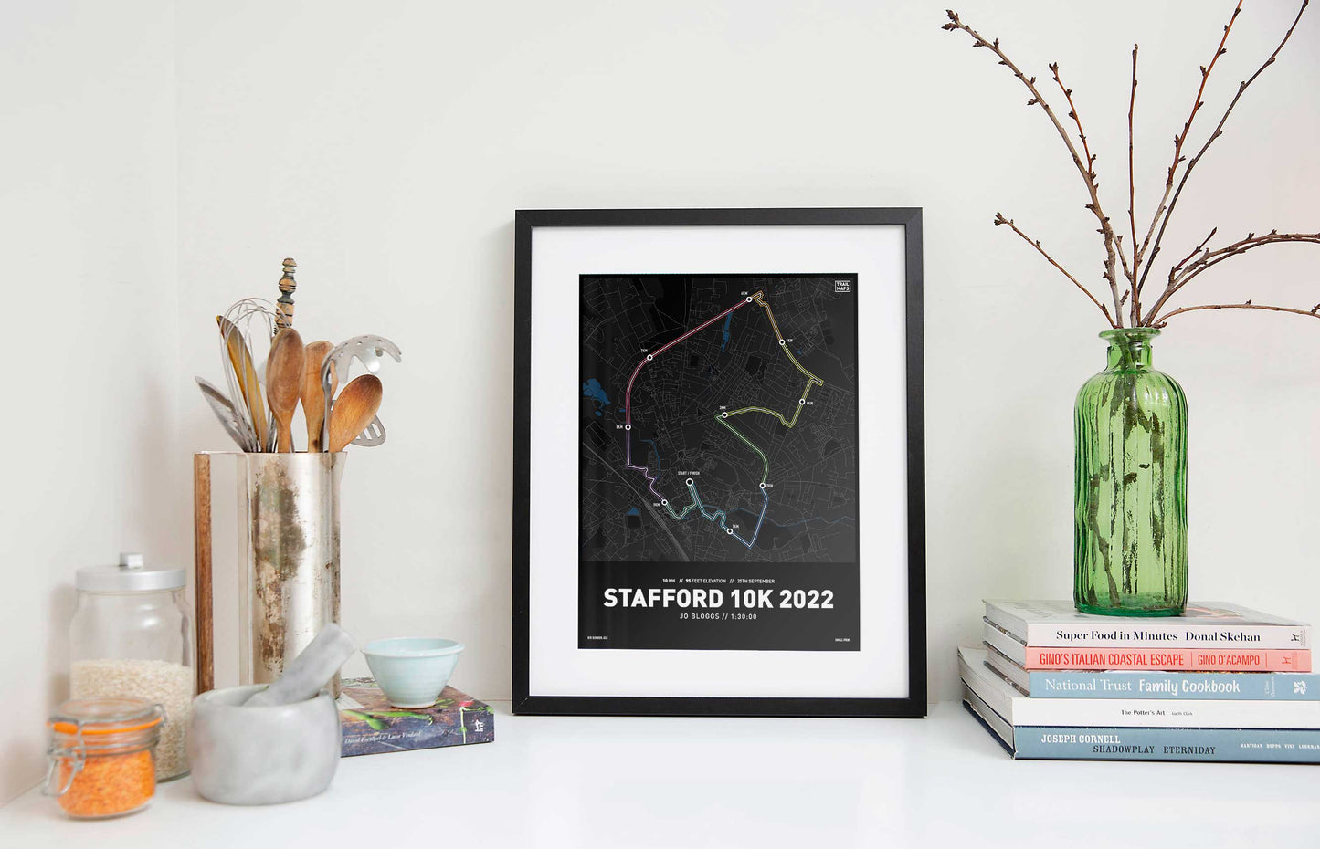 Stafford 10k 2022 Personalised Art Print