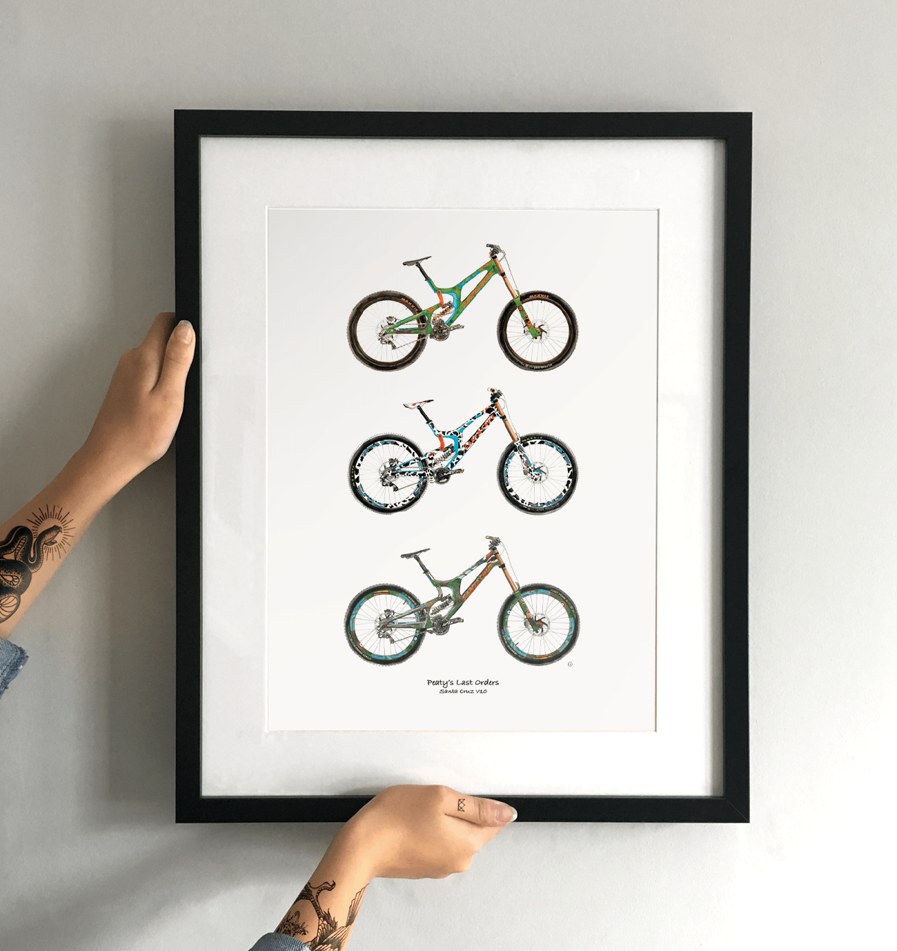 Peaty's Last Orders Art Print - TrailMaps.co.uk
