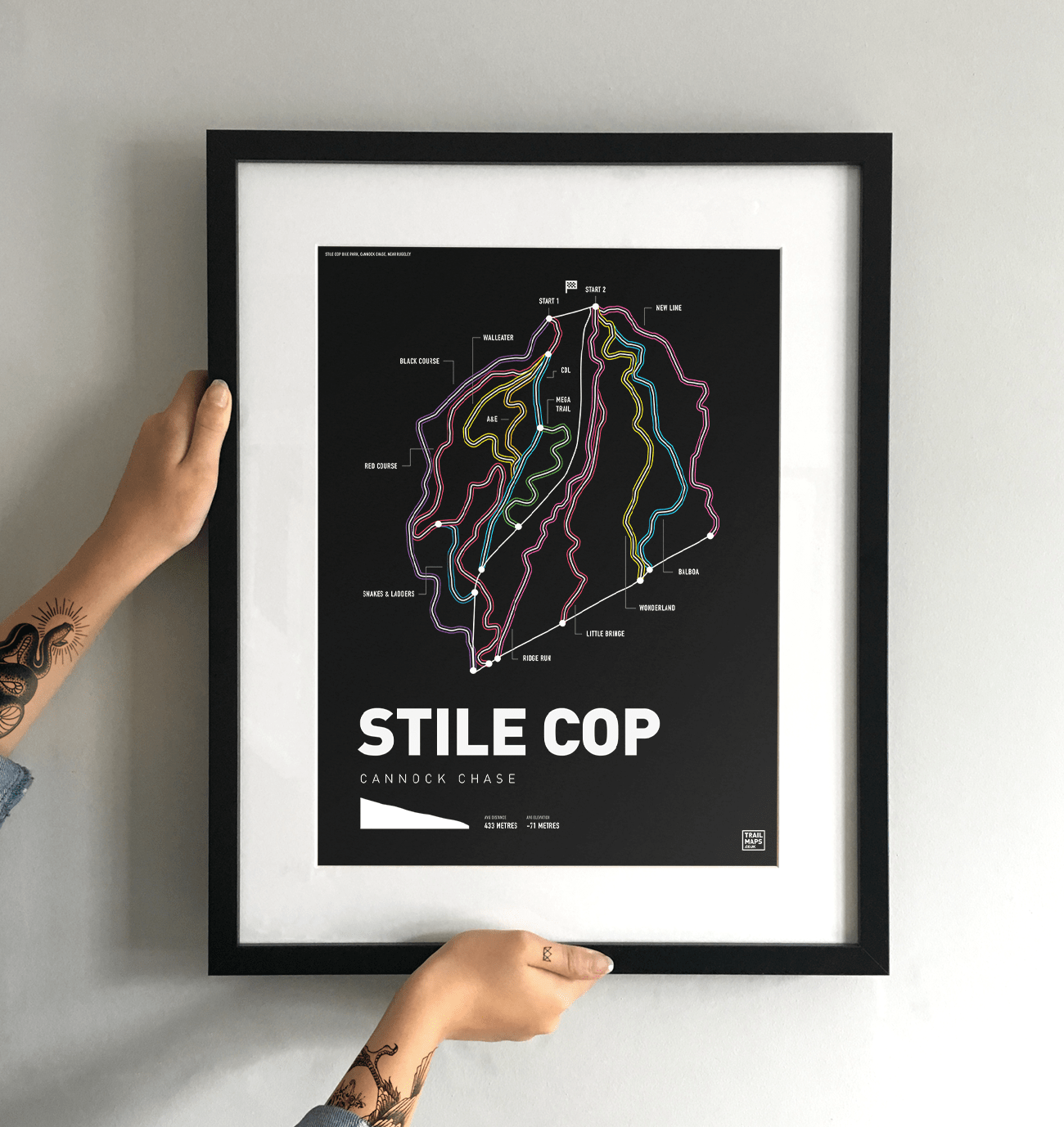Stile Cop Cannock Chase Art Print