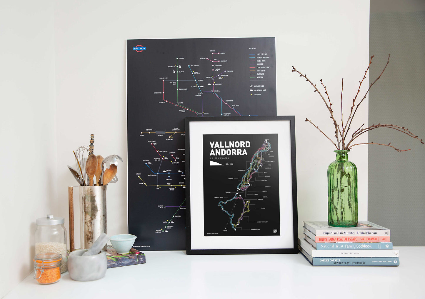 Vallnord Andorra Art Print