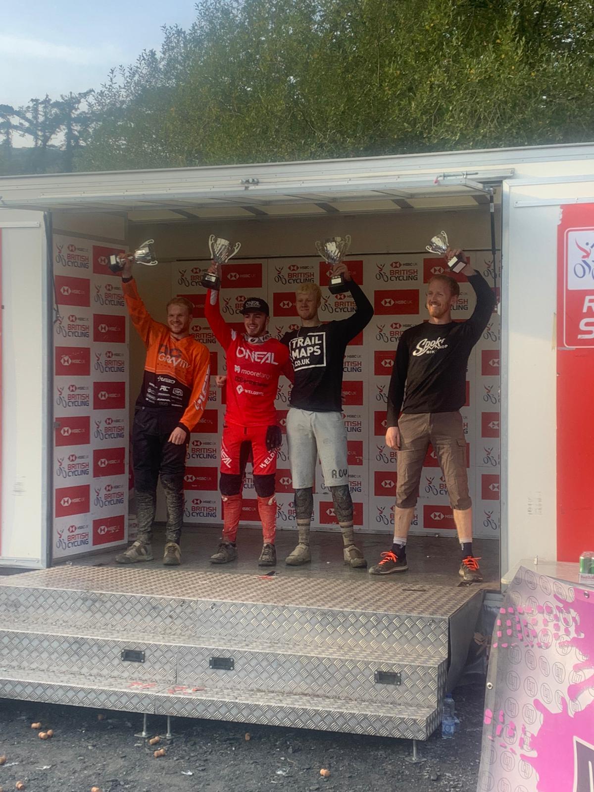 Lewis Brown Wins Expert British Downhill Championships – TrailMaps