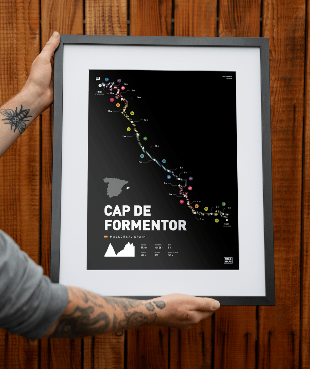 Cap De Formentor Art Print - TrailMaps