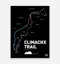 ClimachX Trail Mountain Bike Art Print - TrailMaps