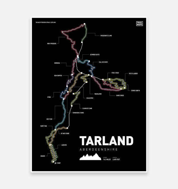 tioga mountain bike trail map