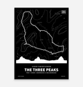 Yorkshire Three Peaks Challenge - Black - TrailMaps