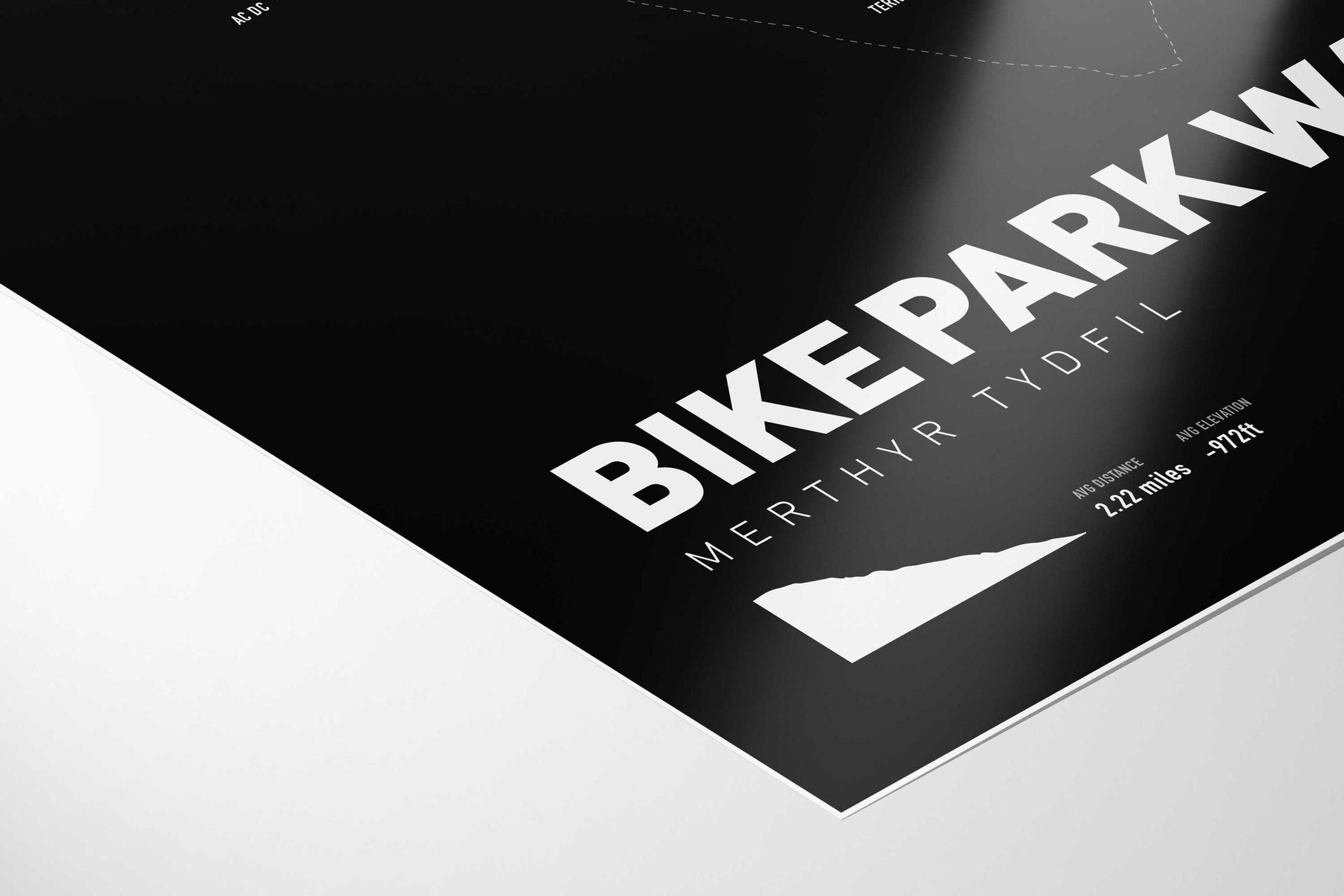Bike Park Wales Art Print – TrailMaps