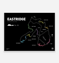 Eastridge Trail Map Print - TrailMaps.co.uk
