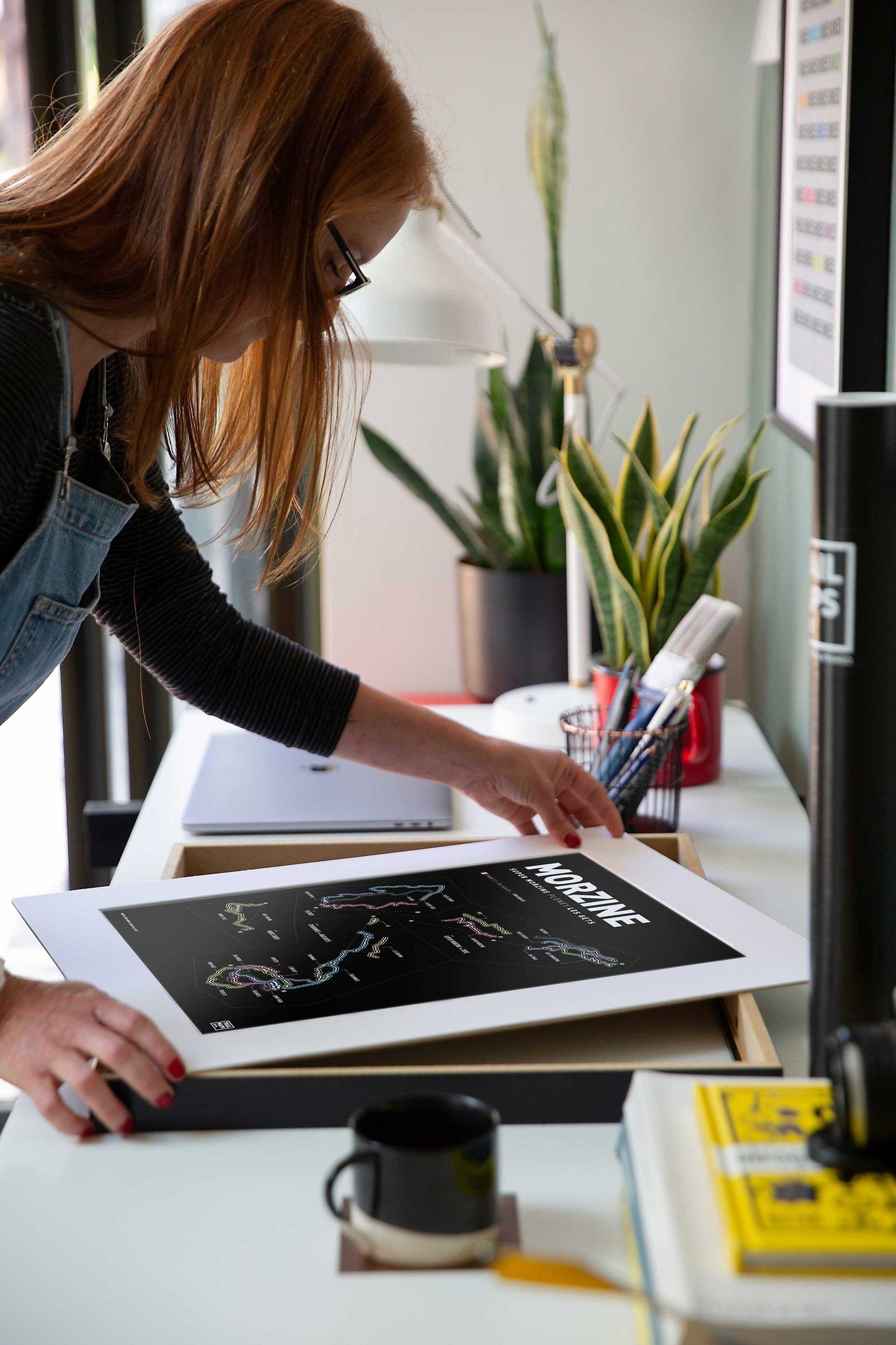 Morzine & Les Gets Art Print - TrailMaps.co.uk
