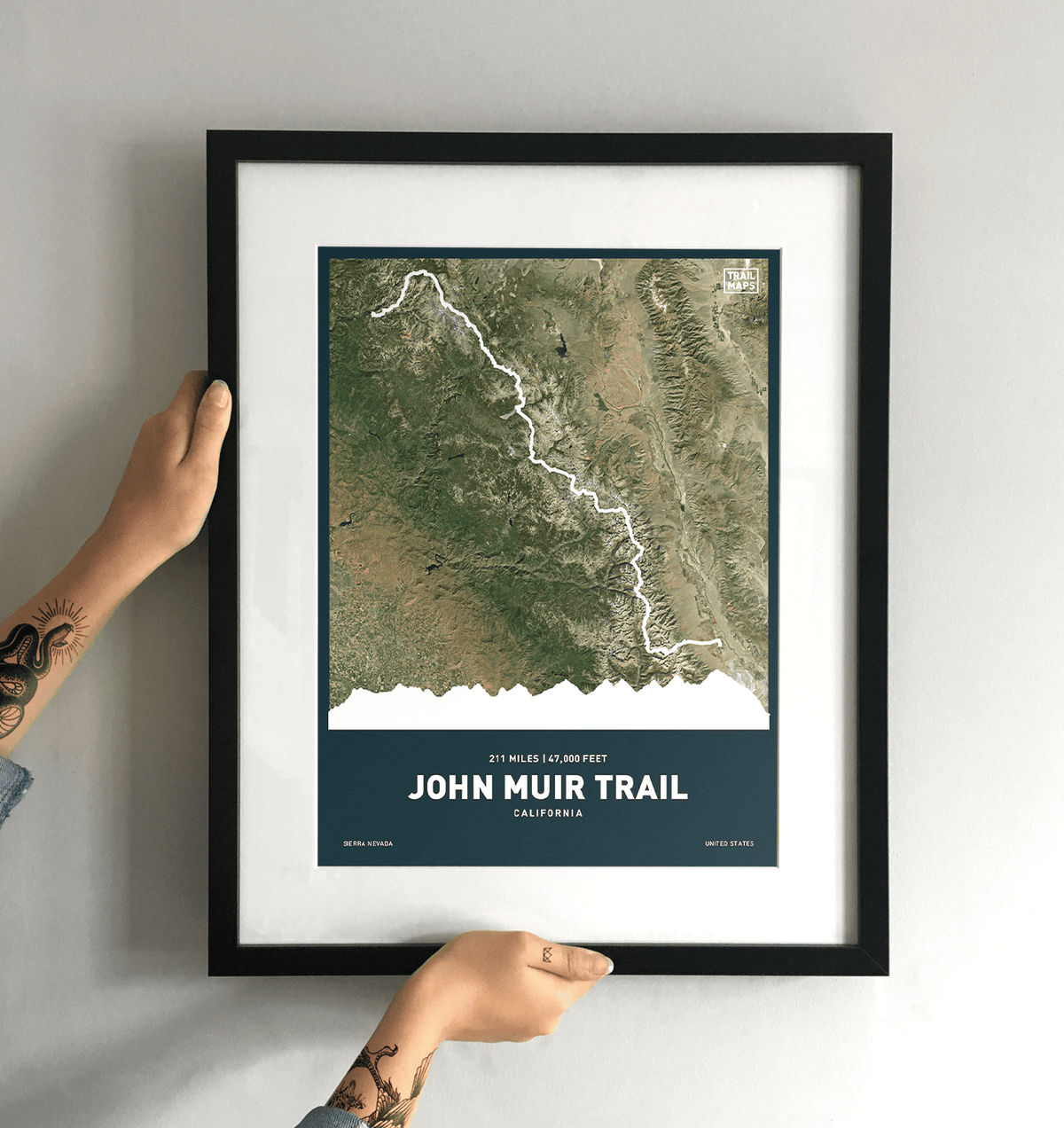 John Muir Trail California - TrailMaps