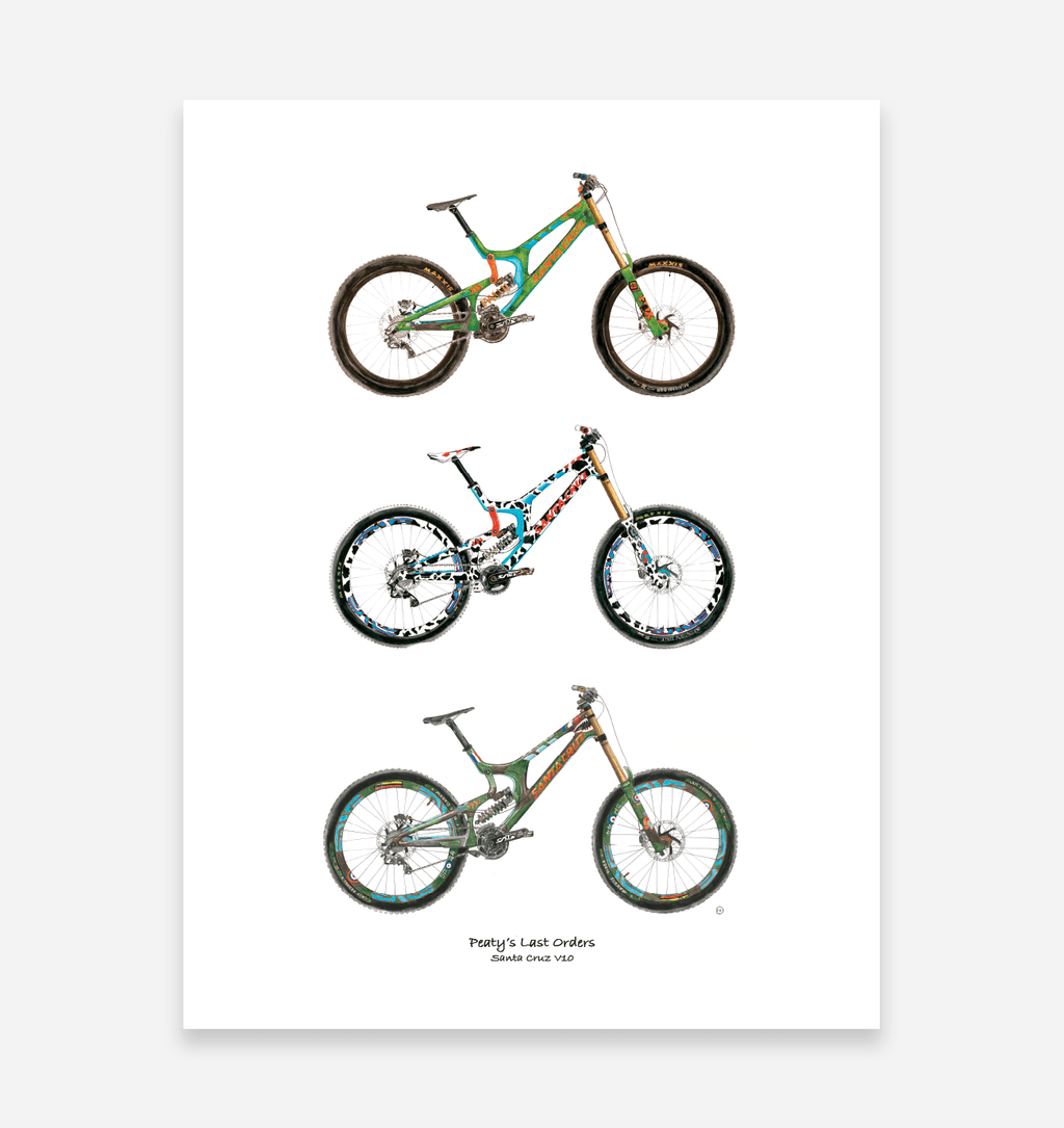 Peaty's Last Orders Art Print - TrailMaps.co.uk