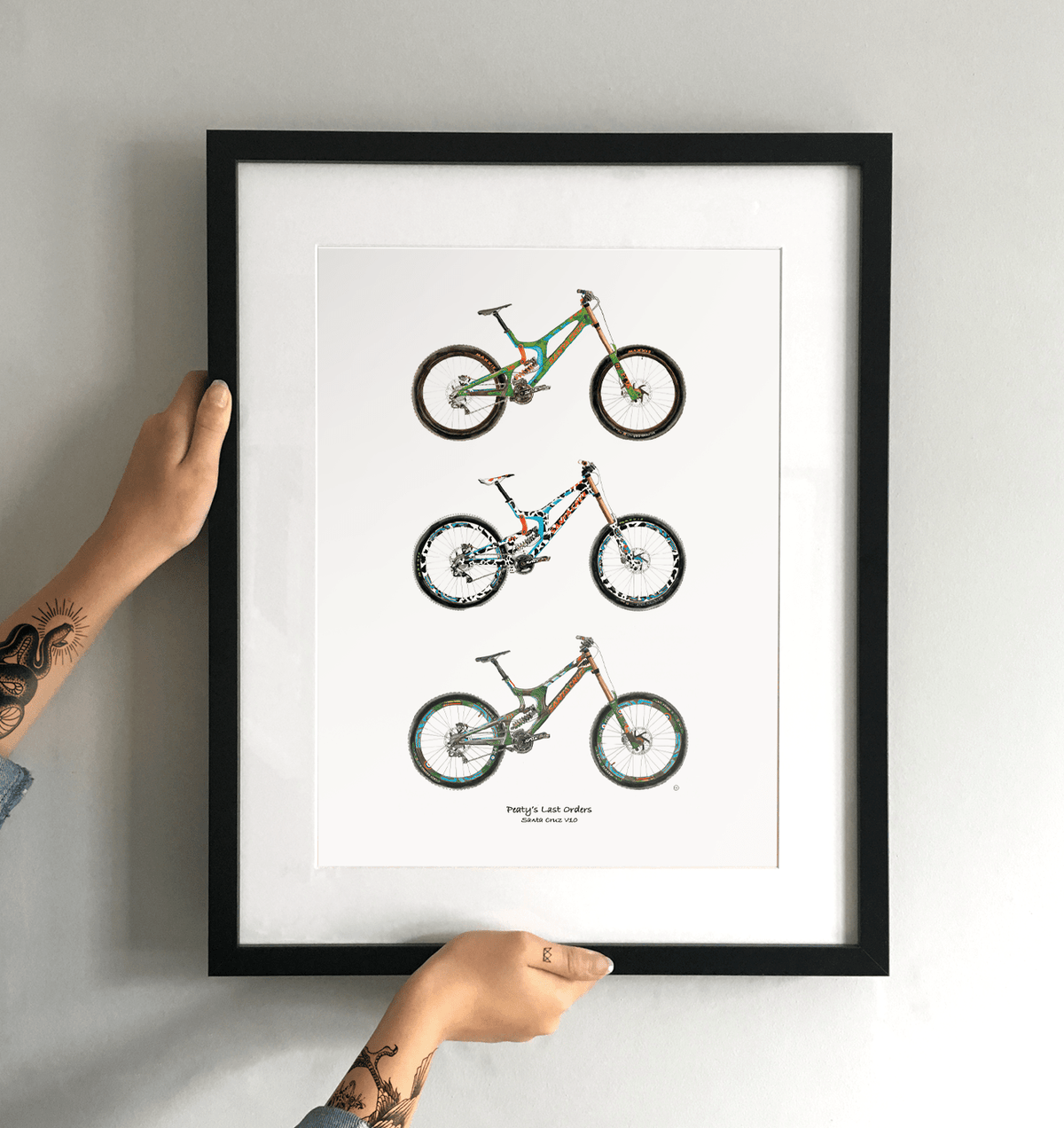Peaty's Last Orders Art Print - TrailMaps.co.uk