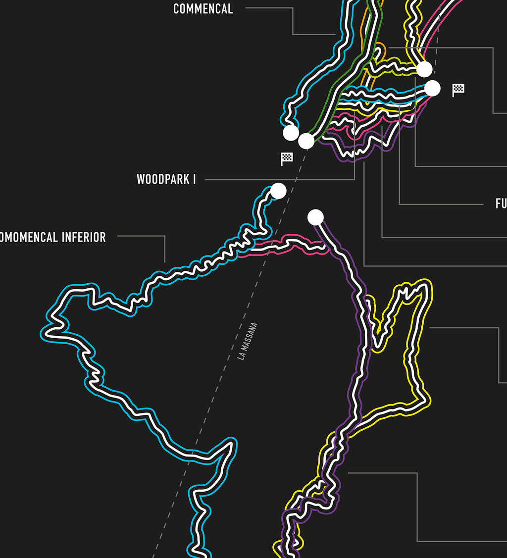 Vallnord Andorra Art Print - TrailMaps